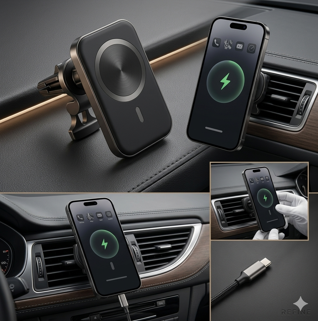UC Aesthetics | MagSafe Executive Wireless Charging Mount