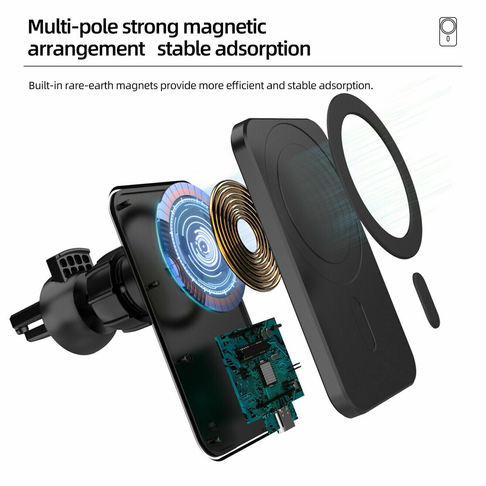 UC Aesthetics | MagSafe Executive Wireless Charging Mount
